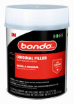 BONDO Bondo OR-GAL-ES Body Filler, Liquid, White, 7 lb AUTOMOTIVE BONDO   