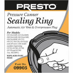NATIONAL PRESTO IND Pressure Cooker Sealing Ring With Automatic Air Vent HOUSEWARES NATIONAL PRESTO IND