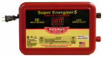 PARKER MC CRORY MFG CO Super Energizer 5 Electric Fence Charger, 50-Mile, Low Impedance, Plug-In, 110-120-Volt