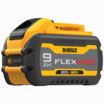 DEWALT DEWALT DCB609 Rechargeable Battery Pack, 20/60 V Battery, 9 Ah TOOLS DEWALT
