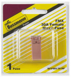 BUSSMANN Bussmann BP/FMX-30-RP Delay Fuse, 12/32 VDC, 30 A, 1 kA Interrupt AUTOMOTIVE BUSSMANN