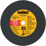 DEWALT DEWALT DW8004 Cutting Wheel, 12 in Dia, 7/64 in Thick, 1 in Arbor, Coarse, Aluminum Oxide Abrasive TOOLS DEWALT