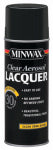 MINWAX Minwax 152050000 Lacquer Spray, Semi-Gloss, Liquid, Clear, 12 oz, Can PAINT MINWAX