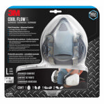 3M 3M TEKK Protection 7513PA1-A/R7513ES Valved Paint Spray Respirator, L Mask, P95 Filter Class, Dual Cartridge CLOTHING, FOOTWEAR & SAFETY GEAR 3M