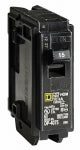 SQUARE D BY SCHNEIDER ELECTRIC Homeline 15-Amp Single-Pole Circuit Breaker ELECTRICAL SQUARE D BY SCHNEIDER ELECTRIC   