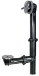 KEENEY Keeney 64B Bath Drain, Plastic, Black, Chrome PLUMBING, HEATING & VENTILATION KEENEY