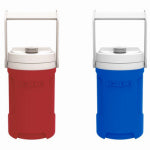 IGLOO CORPORATION Latitude Beverage Cooler, Blue, 1/2-Gallon