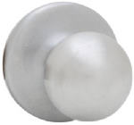 ASSA ABLOY AMERICAS RESIDENTIALINC. Security Polo Passage Knob Lockset, Satin Nickel