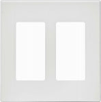 LEVITON MFG CO DECORA SCREWLESS PLATE
