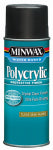 MINWAX Minwax Polycrylic 34444000 Protective Finish Paint, Semi-Gloss, Liquid, Crystal Clear, 11.5 oz, Aerosol Can PAINT MINWAX