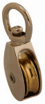 CAMPBELL CHAIN Campbell T7655032N Pulley, 3/8 in Rope, 50 lb Working Load, 1-1/2 in Sheave, Nickel HARDWARE & FARM SUPPLIES CAMPBELL CHAIN