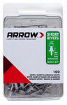 ARROW Arrow RSAW1/8IP Pop Rivet, Short, 1/8 in Grip, 1/8 in L, Aluminum, White, 100/PK HARDWARE & FARM SUPPLIES ARROW