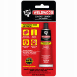 DAP DAP Weldwood 7079800129 Contact Cement, Liquid, Strong Solvent, Tan, 0.67 oz Bottle PAINT DAP