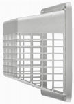 LAMBRO INDUSTRIES Plastic Universal Hinged Vent Guard, White