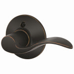 SCHLAGE LOCK CO Aged Bronze Right-Hand Single Dummy Lever