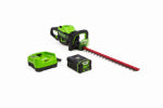 GREENWORKS TOOLS 80-Volt Cordless Hedge Trimmer Kit, Battery & Charger, 26 In. OUTDOOR LIVING & POWER EQUIPMENT GREENWORKS TOOLS