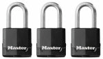 MASTER LOCK Master Lock Magnum Series M115XTRILF Padlock, Keyed Alike Key, 5/16 in Dia Shackle, 1-1/2 in H Shackle, Zinc HARDWARE & FARM SUPPLIES MASTER LOCK