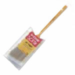 WOOSTER BRUSH Wooster Q3208-1-1/2 Paint Brush, Pearl/White/Yellow, Plastic Handle, 1-1/2 in W, Angle Sash Brush, 2-3/16 in L Bristle PAINT WOOSTER BRUSH
