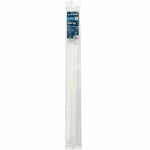 IRONCUBE WORKS Heavy-Duty Cable Ties, White, 24 In., 10-Pk. ELECTRICAL IRONCUBE WORKS