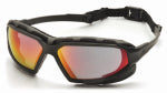 PYRAMEX SAFETY PROD Highlander Plus Sky Red Lens Safety Glasses