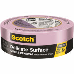 SCOTCH Scotch 2080-36EC Painter's Tape, 60 yd L, 1.41 in W, Purple PAINT SCOTCH