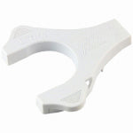 SHARKBITE SharkBite UIP714A Gauge and Disconnect Clip, 1 in, PVC, White PLUMBING, HEATING & VENTILATION SHARKBITE
