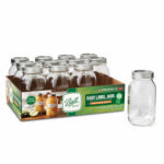 NEWELL BRANDS DISTRIBUTION LLC Mason Jars, Regular Mouth, Smooth Size, Qt., 12-Pk. HOUSEWARES NEWELL BRANDS DISTRIBUTION LLC