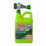 MOLD ARMOR Mold Armor FG512M E-Z Deck Wash, Liquid, Clear/Light Yellow, 64 oz, Spray Dispenser PAINT MOLD ARMOR