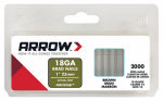 ARROW Arrow BN1816BCS Brad Nail, 1 in L, Steel, Plain, Smooth Shank HARDWARE & FARM SUPPLIES ARROW