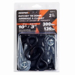 HAMPTON PRODUCTS-KEEPER Ratchet Tie Down, 10 Ft., 2-Pk.