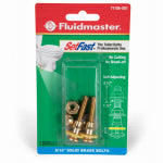 FLUIDMASTER Fluidmaster SETFAST Series 7110A-001-P10 Toilet Bolt Set, 2-Piece, Brass PLUMBING, HEATING & VENTILATION FLUIDMASTER   