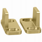 ASSA ABLOY AMERICAS RESIDENTIALI NC Sliding Door Double Floor Guide, Brushed Gold