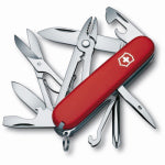 VICTORINOX-SWISS ARMY INC Deluxe Tinker Pocket  Knife