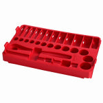 MILWAUKEE ELECTRIC TOOL CORP Packout Tray for 28-Pc. Ratchet & SAE Socket Set