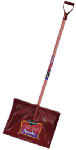 GARANT Garant NPM18KDU Snow Shovel, 18 in W Blade, 13-1/2 in L Blade, Poly Blade, Wood Handle, 51 in OAL LAWN & GARDEN GARANT