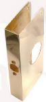 BELWITH PRODUCTS LLC Brass Door Reinforcer, 9 x 1-3/8 In. Thick