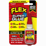 FLEX SEAL Flex Seal SGGELB20 High Performance Super Glue, Gel, Clear, 20 g Bottle PAINT FLEX SEAL