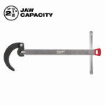 MILWAUKEE ELECTRICAL TO Milwaukee 48-22-7002 Basin Wrench, Telescoping Handle, Metal TOOLS MILWAUKEE ELECTRICAL TO
