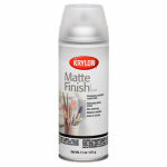 KRYLON DIVERSIFIED BRANDS Matte Finish Spray Paint, Matte Clear, 11-oz.
