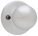 ASSA ABLOY AMERICAS RESIDENTIALINC. Security Satin Nickel Polo Dummy Knob Lockset HARDWARE & FARM SUPPLIES ASSA ABLOY AMERICAS RESIDENTIALINC.