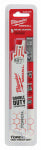 MILWAUKEE ELECTRIC TOOL CORP Sawzall The Torch Reciprocating Saw Blades, 24 TPI, 6 In., 5-Pk.