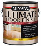 MINWAX Minwax 131030000 Ultimate Floor Finish Paint, Liquid, Crystal Clear, 1 gal, Can PAINT MINWAX