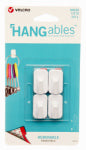 VELCRO BRAND VELCRO Brand HANGables VEL-30102-USA Removable Wall Hook, 0.5 lb, 4-Hook, White HARDWARE & FARM SUPPLIES VELCRO BRAND