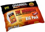 GRABBER WARMER Grabber Warmers TWES8 Non-Toxic Toe Warmer CLOTHING, FOOTWEAR & SAFETY GEAR GRABBER WARMER   