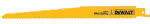 DEWALT DEWALT DW4803B25 Reciprocating Saw Blade, Bi-Metal, Applicable Materials: Wood, 3/4 in W, 9 in L, 6 TPI TOOLS DEWALT