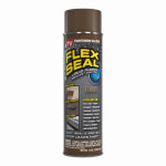 SWIFT RESPONSE LLC FLEX SEAL Rubber Sealant Coating, Brown, 14-oz.