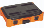 KLEIN Klein Tools MODbox 54804MB Small Toolbox, 75 lb, Polymer, Orange, 22 in L x 15.5 in W x 6.6 in H Outside, 1-Compartment TOOLS KLEIN
