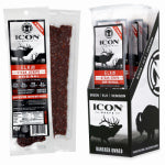 ICON Icon Meats 8-10033-74101-2 Elk Jerky Steak, Strip, Original, 2 oz HOUSEWARES ICON