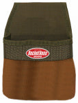 BUCKET BOSS Bucket Boss Original Series 54011 Tape Measure Pouch, 1-Pocket, Poly Fabric, Brown, 6-1/2 in W, 9 in H, 1-1/2 in D TOOLS BUCKET BOSS