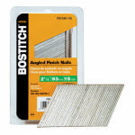 BOSTITCH Bostitch FN1540 Finish Nail, 2-1/2 in L, 15 ga, Steel, Coated, Round Head, Smooth Shank HARDWARE & FARM SUPPLIES BOSTITCH